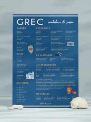 Grec vocabulaire de survie - phrases grecques pdf